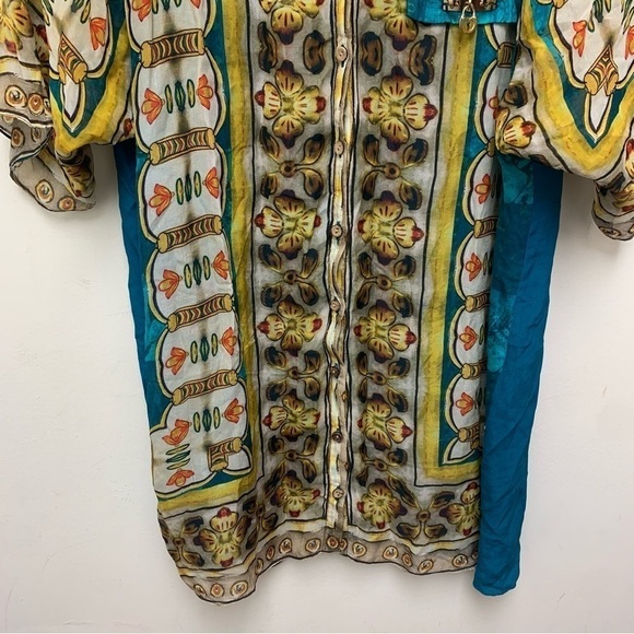 Hemant & Nandita 100% Silk Tunic - Picture 7 of 15